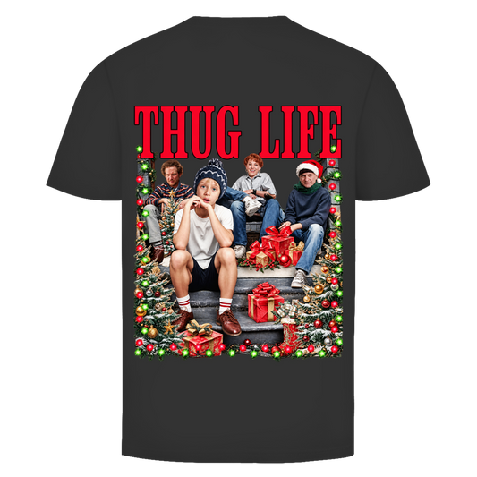 Xmas Thug Life Weihnachtsshirt in Schwarz