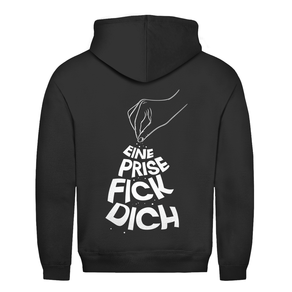 Eine Prise Fick Dich Hoodie in Schwarz