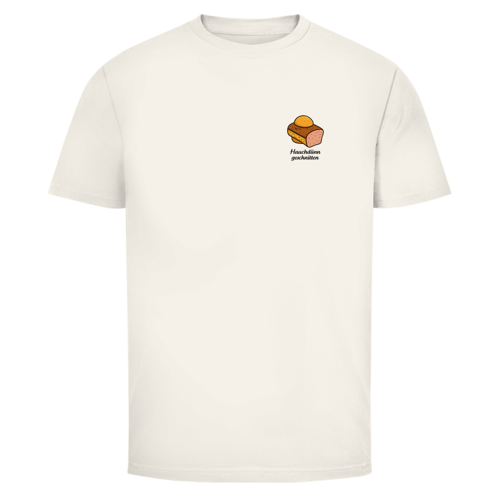 Hauchdünn geschnitten Brustdruck | Unisex Shirt