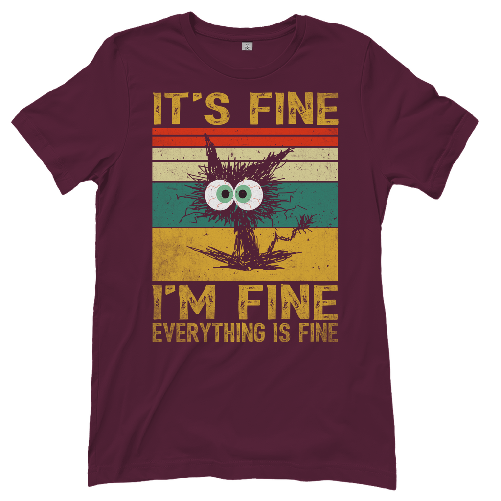 T-Shirt Frauen-It’s Fine I’m Fine