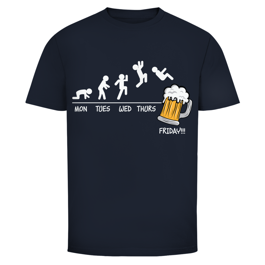 T-Shirt Männer- Friday Bier