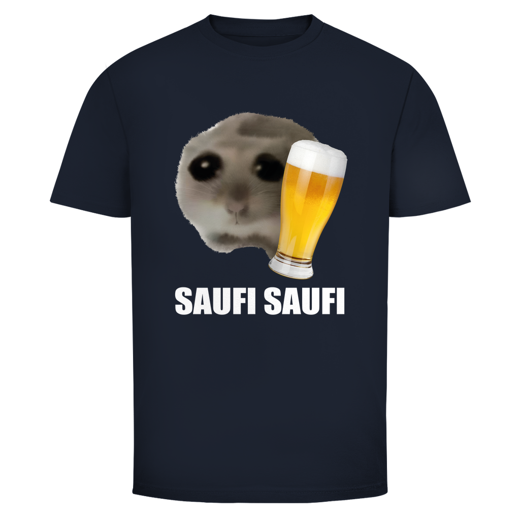 T-Shirt Männer- Saufi Saufi Meme