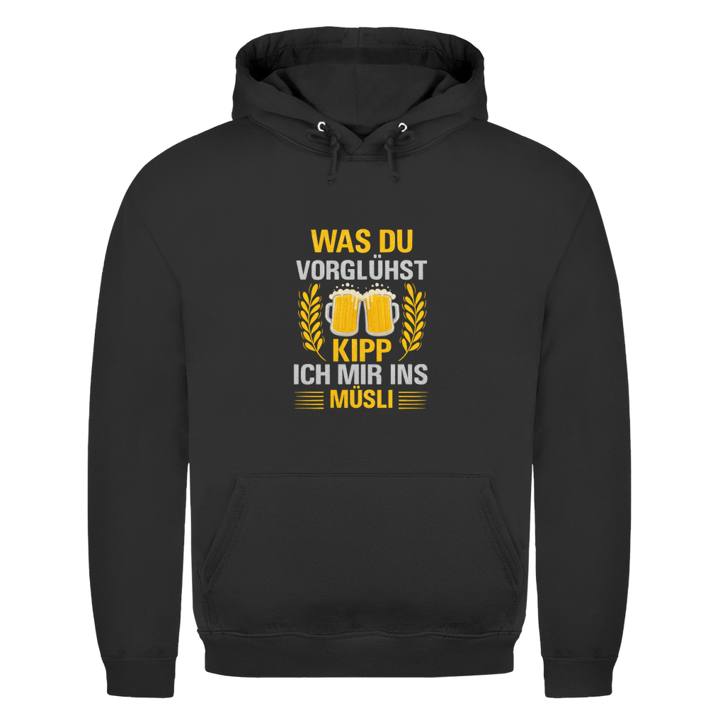 Was du vorglühst | Unisex Hoodie