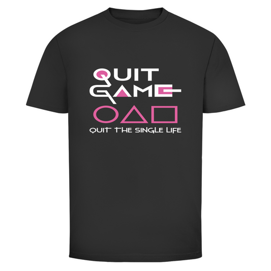 T-Shirt Männer- Quit Game
