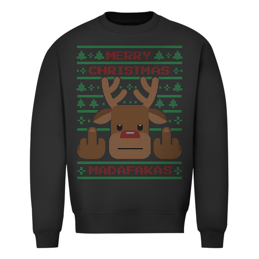 Merry Christmas Madafakas | Ugly Sweater