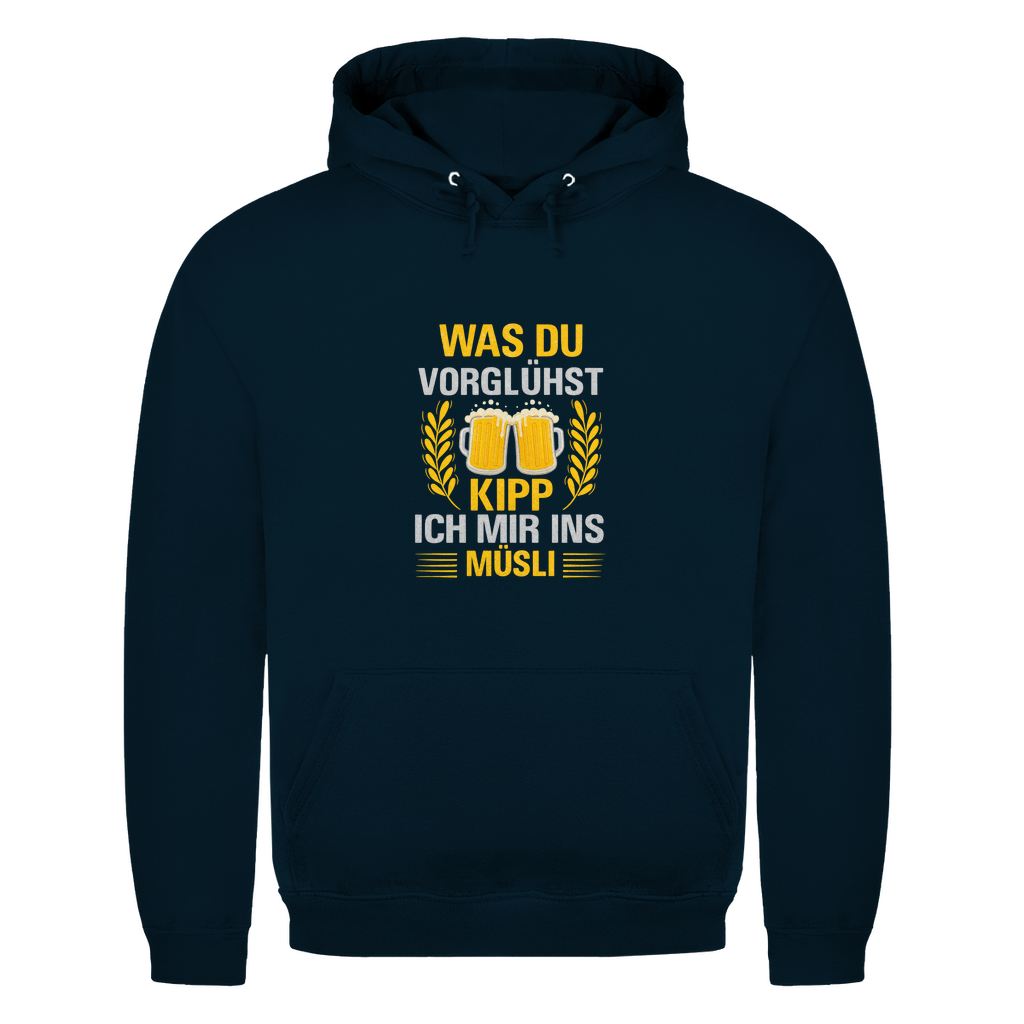 Was du vorglühst | Unisex Hoodie