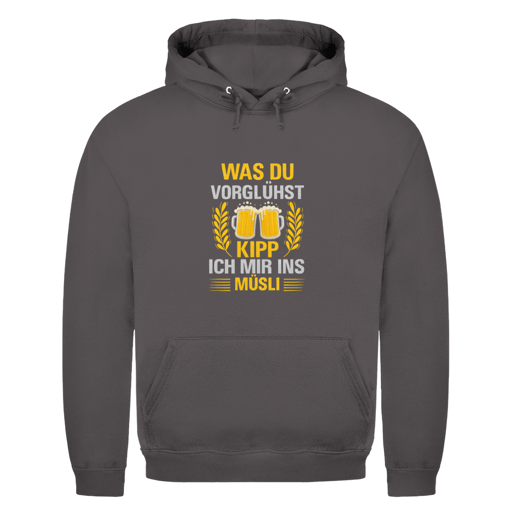 Was du vorglühst | Unisex Hoodie