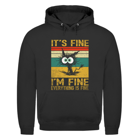 Unisex Hoodie- It’s Fine I’m Fine Everything is Fine