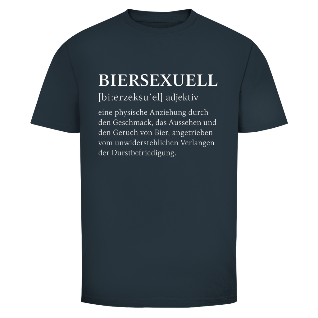 T-Shirt Männer- Biersexuell