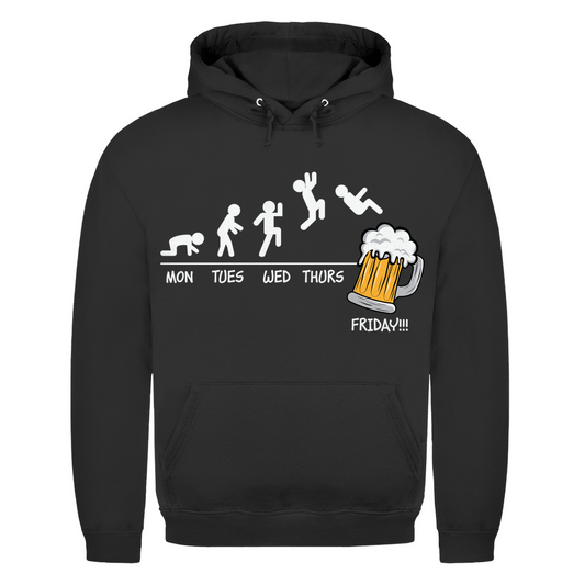 Hoodie Männer– Freitag Bier