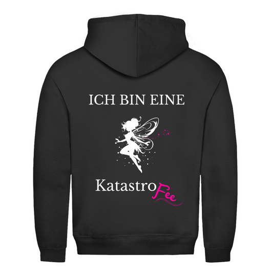 Unisex Hoodie- Rückenprint Ich bin eine KatastroFee