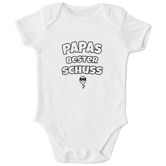 Papas bester schuss | Baby Body Kurzarm