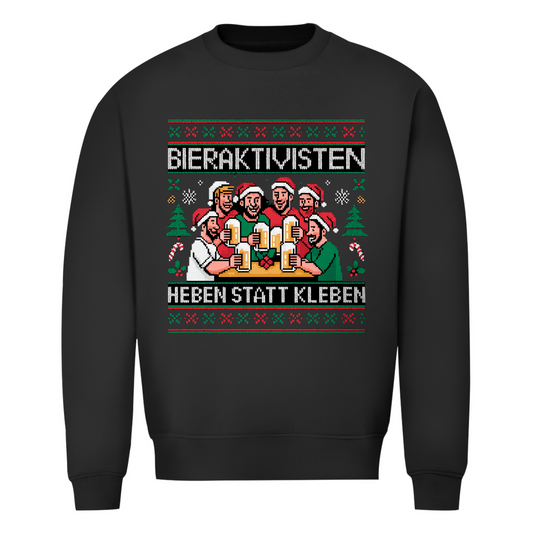Bieraktivisten heben statt kleben Xmas Edition | Ugly Sweater