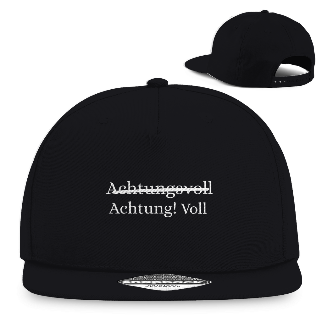 Achtung! Voll | Snapback Cap