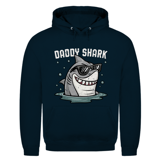 Hoodie Männer- Daddy Shark