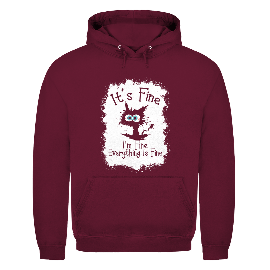 Unisex Hoodie- It’s Fine I’m Fine Everything is Fine