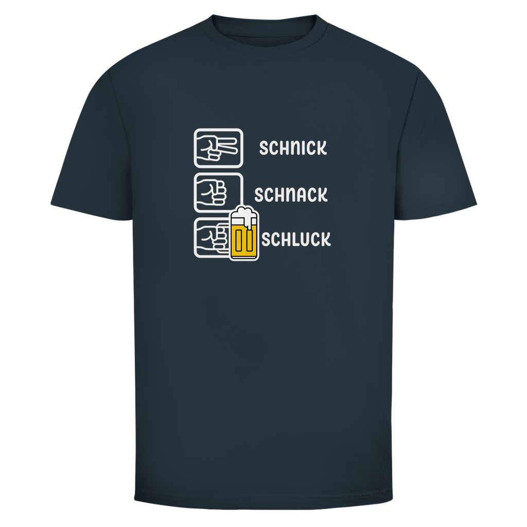 Männer T-Shirt – Schnick Schnack Schluck