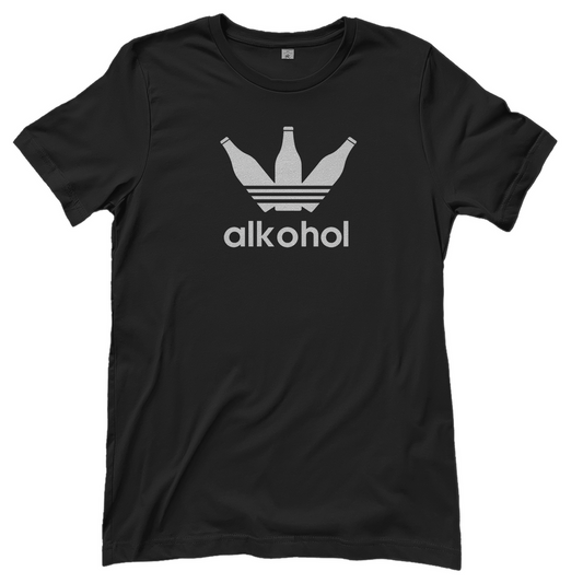 T-Shirt Frauen – Alkohol Logo