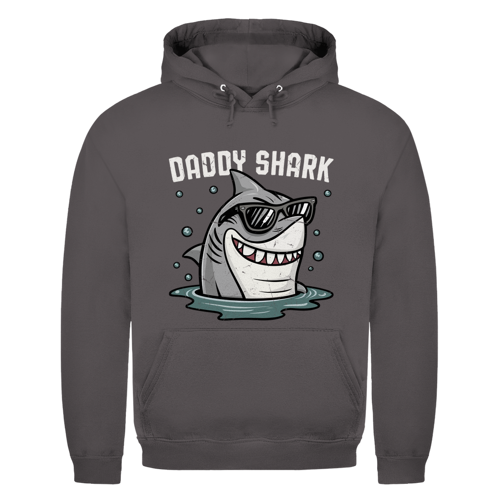 Hoodie Männer- Daddy Shark