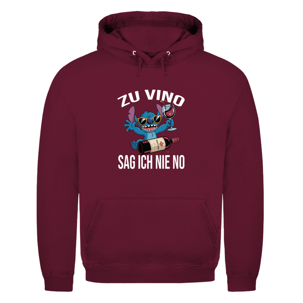 Zu Vino sag ich nie no | Unisex Hoodie