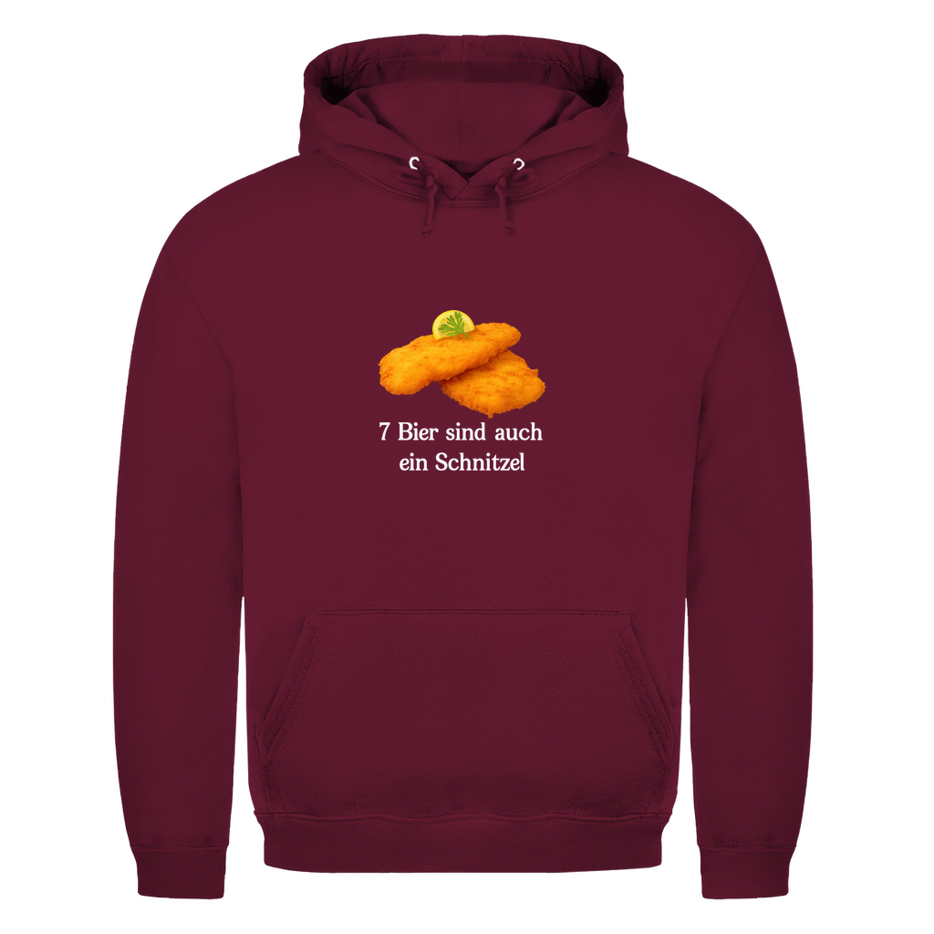 7 Bier sind auch ein Schnitzel | Unisex Hoodie