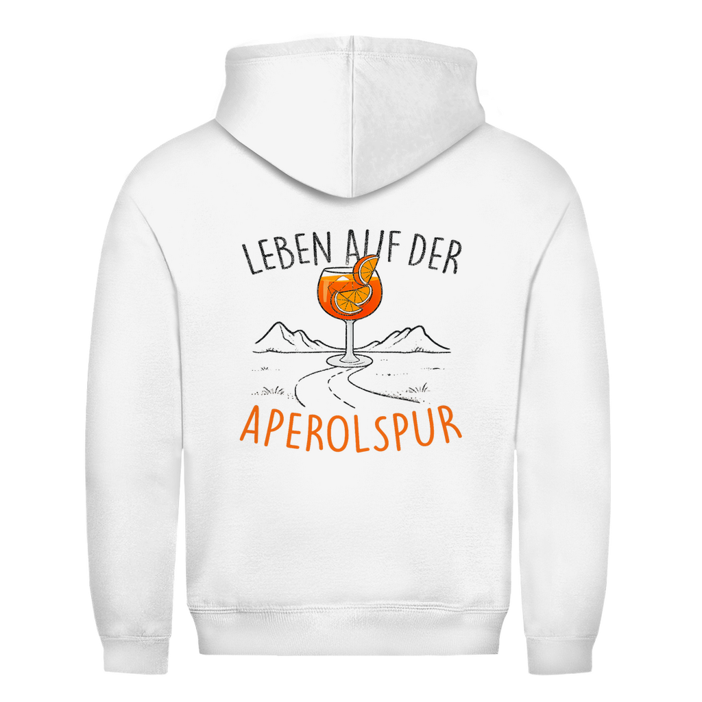 Leben auf der Aperolspur Rückendruck | Unisex Hoodie