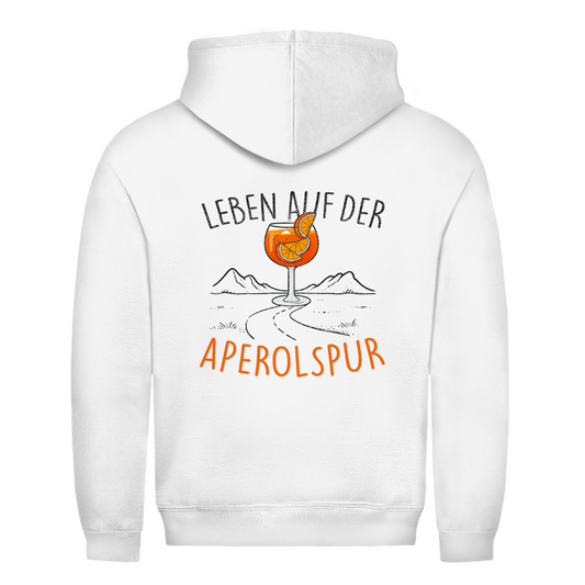 Leben auf der Aperolspur Rückendruck | Unisex Hoodie