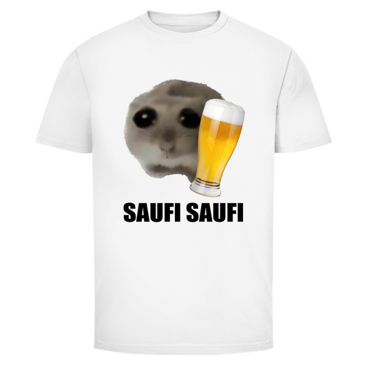 T-Shirt Männer- Saufi Saufi Meme