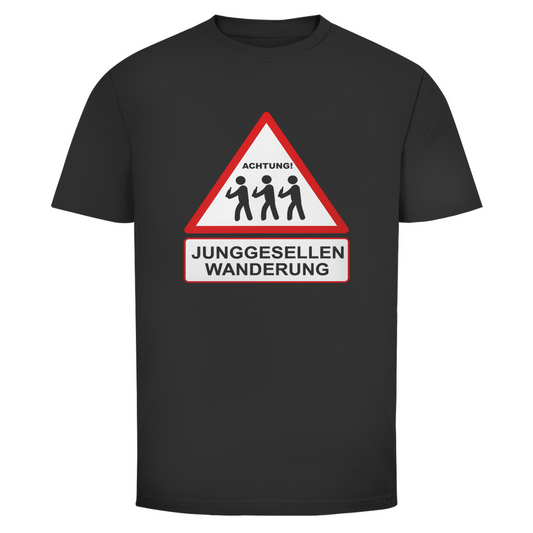 T-Shirt Männer- Junggesellenwanderung