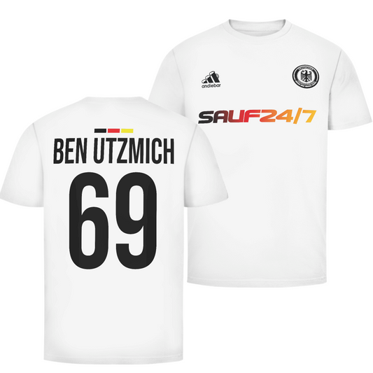 Ben Utzmich Deutschland Fan Edition beidseitig | Unisex T-Shirt