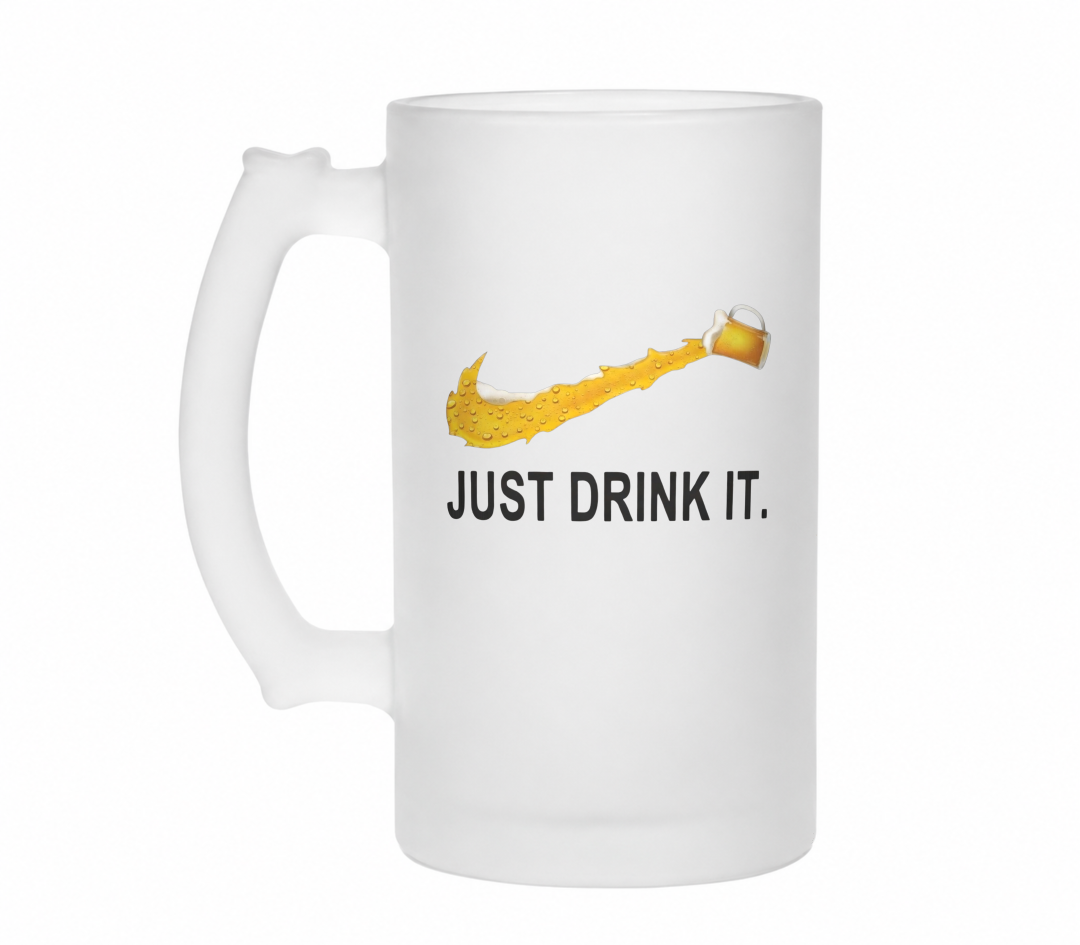Bier Just drink it | Bierglas
