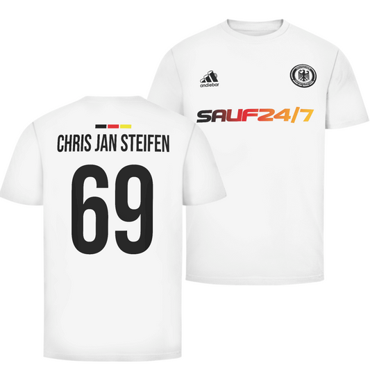 Chris Jan Steifen Deutschland Fan Edition beidseitig | Unisex T-Shirt
