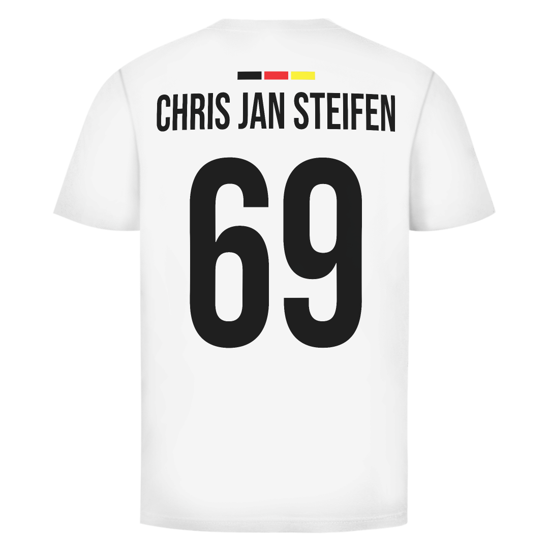 Chris Jan Steifen Deutschland Fan Edition beidseitig | Unisex T-Shirt