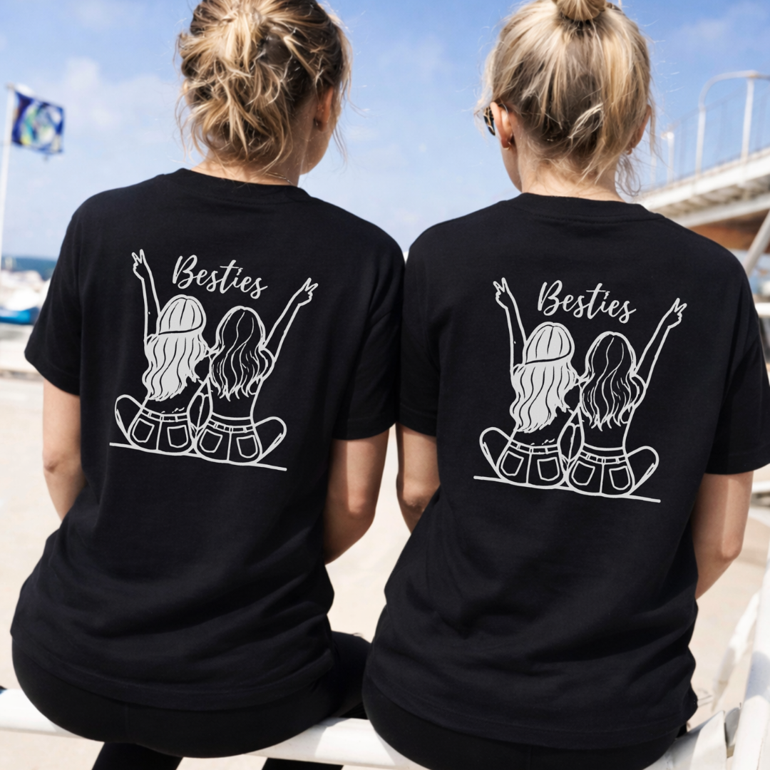 Bestie Girls Rückendruck x Beste Freunde Shirt Bundle