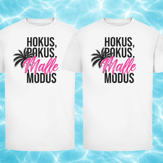 HOKUS POKUS MALLE MODUS | Unisex Shirt Doppelpack Bundle