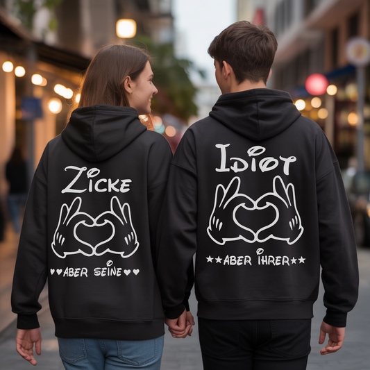 Idiot aber ihrer x Zicke aber seine Rückendruck Pärchen Bundle