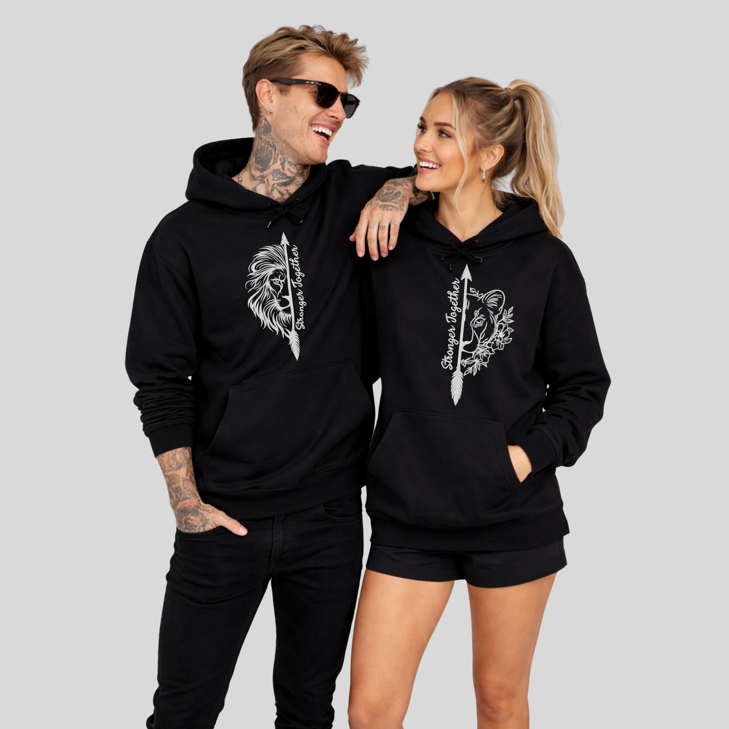 Stronger Togehter Löwe x Stronger Together Löwin Pärchen Bundle