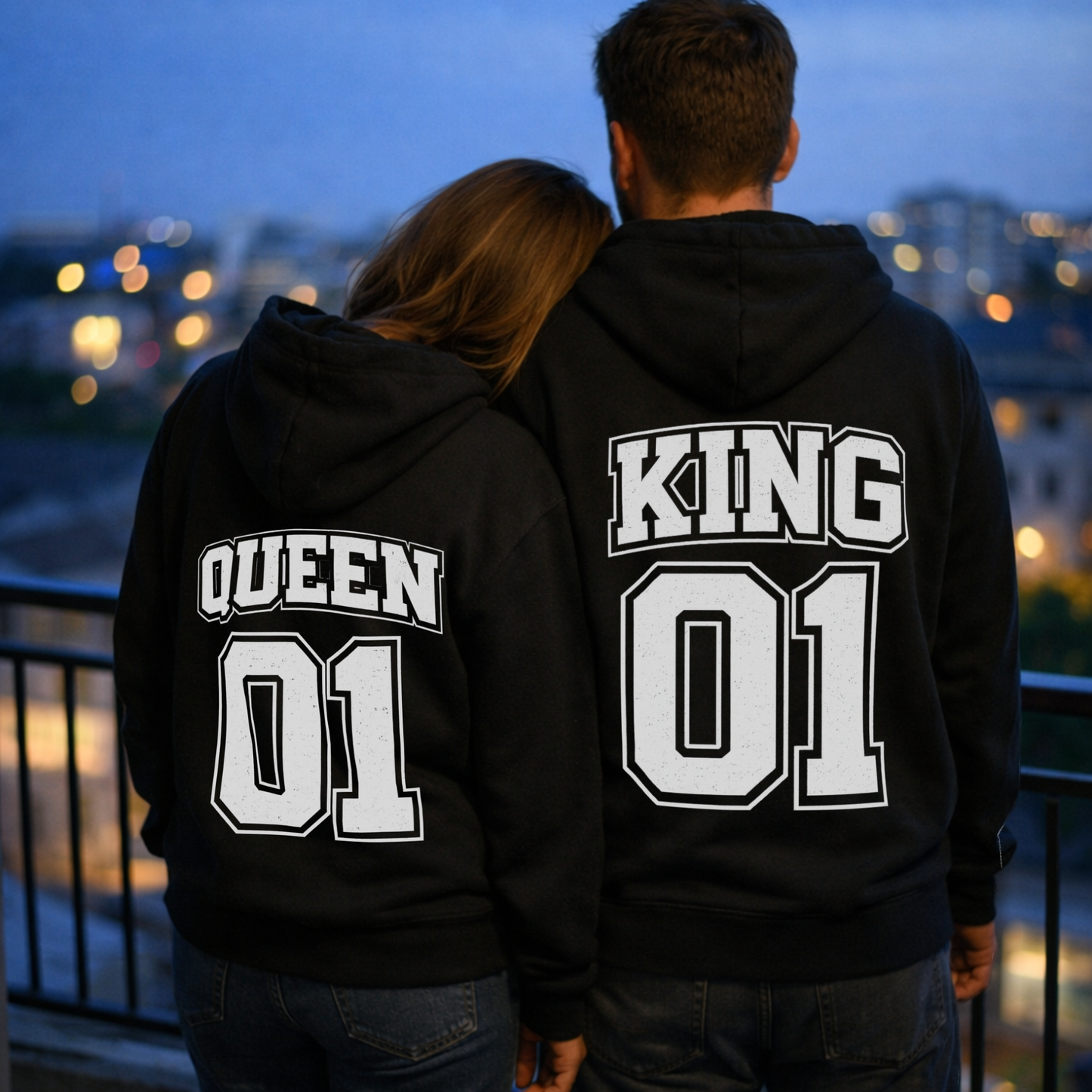 King 01 x Queen 01 Rückendruck Pärchen Bundle