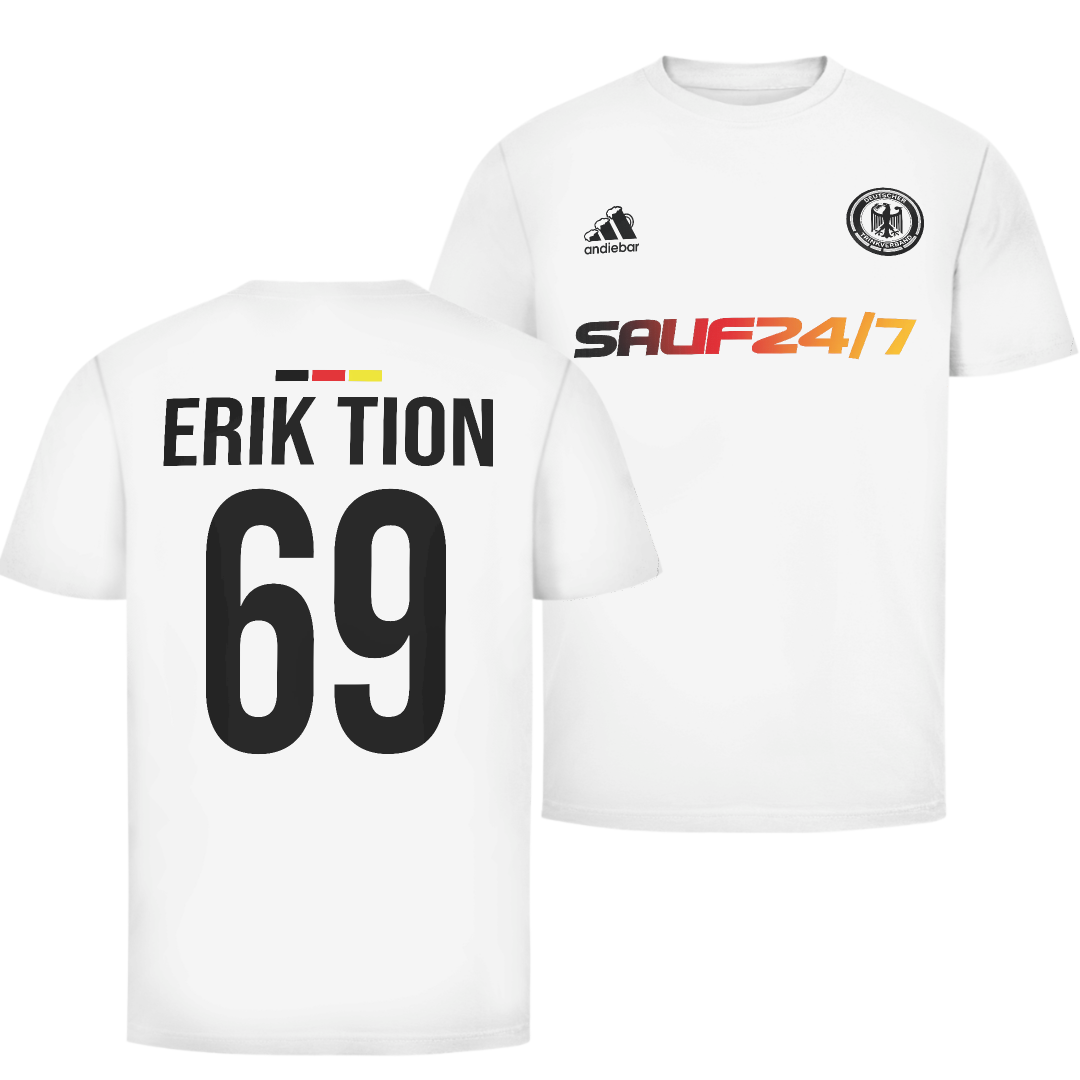 Erik Tion Deutschland Fan Edition beidseitig | Unisex T-Shirt