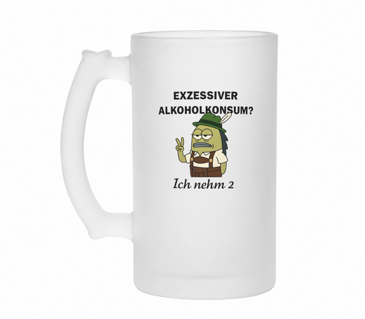 Exzessiver Alkohol Konsum Wiesn Edition | Bierglas
