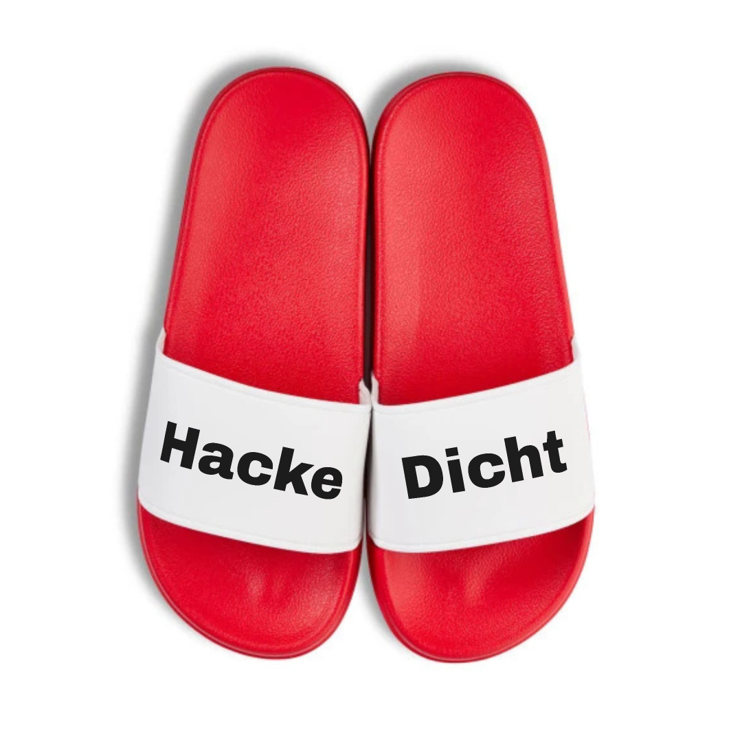 Hacke Dicht | Badelatschen