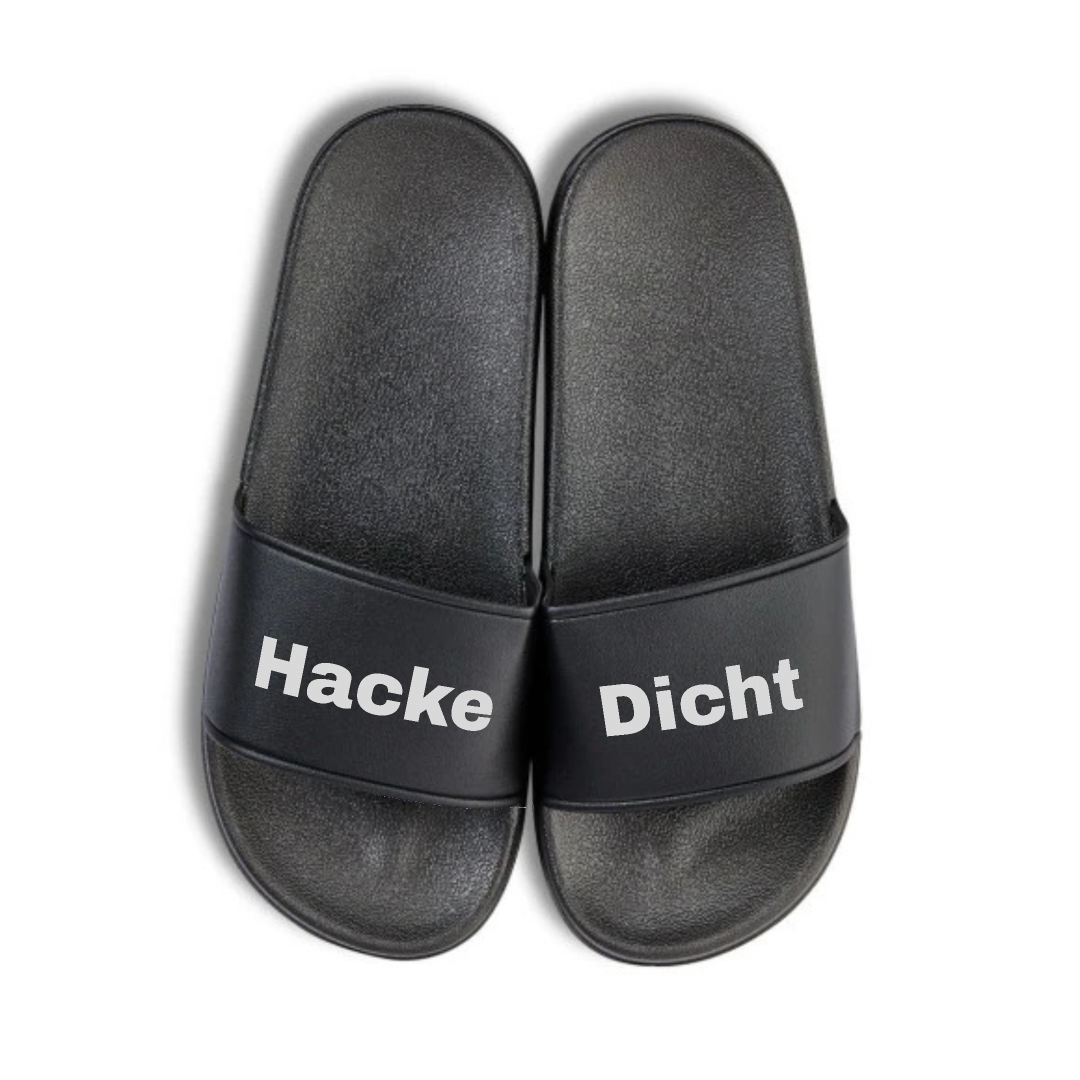 Hacke Dicht | Badelatschen
