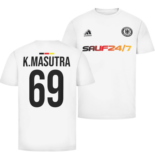K.Masutra Deutschland Fan Edition beidseitig | Unisex T-Shirt