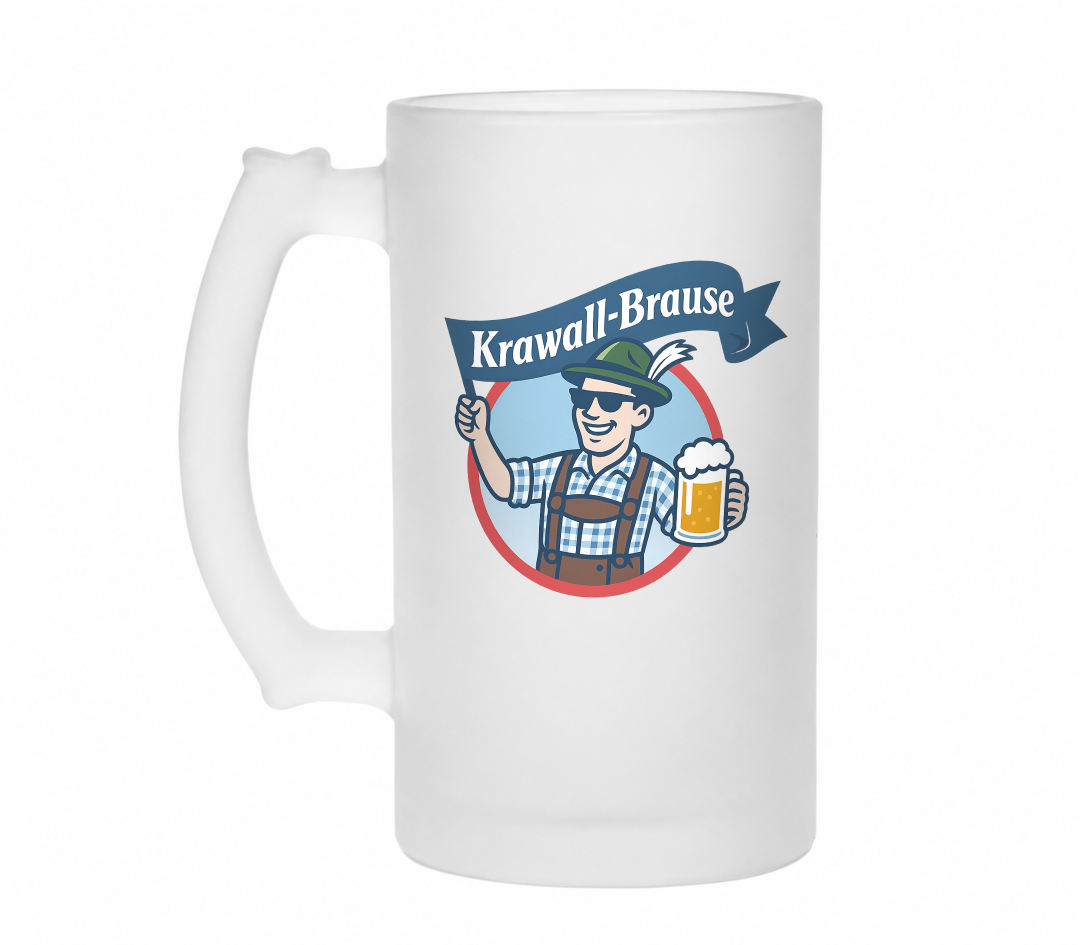 Krawall Brause Wiesn Edition | Bierglas