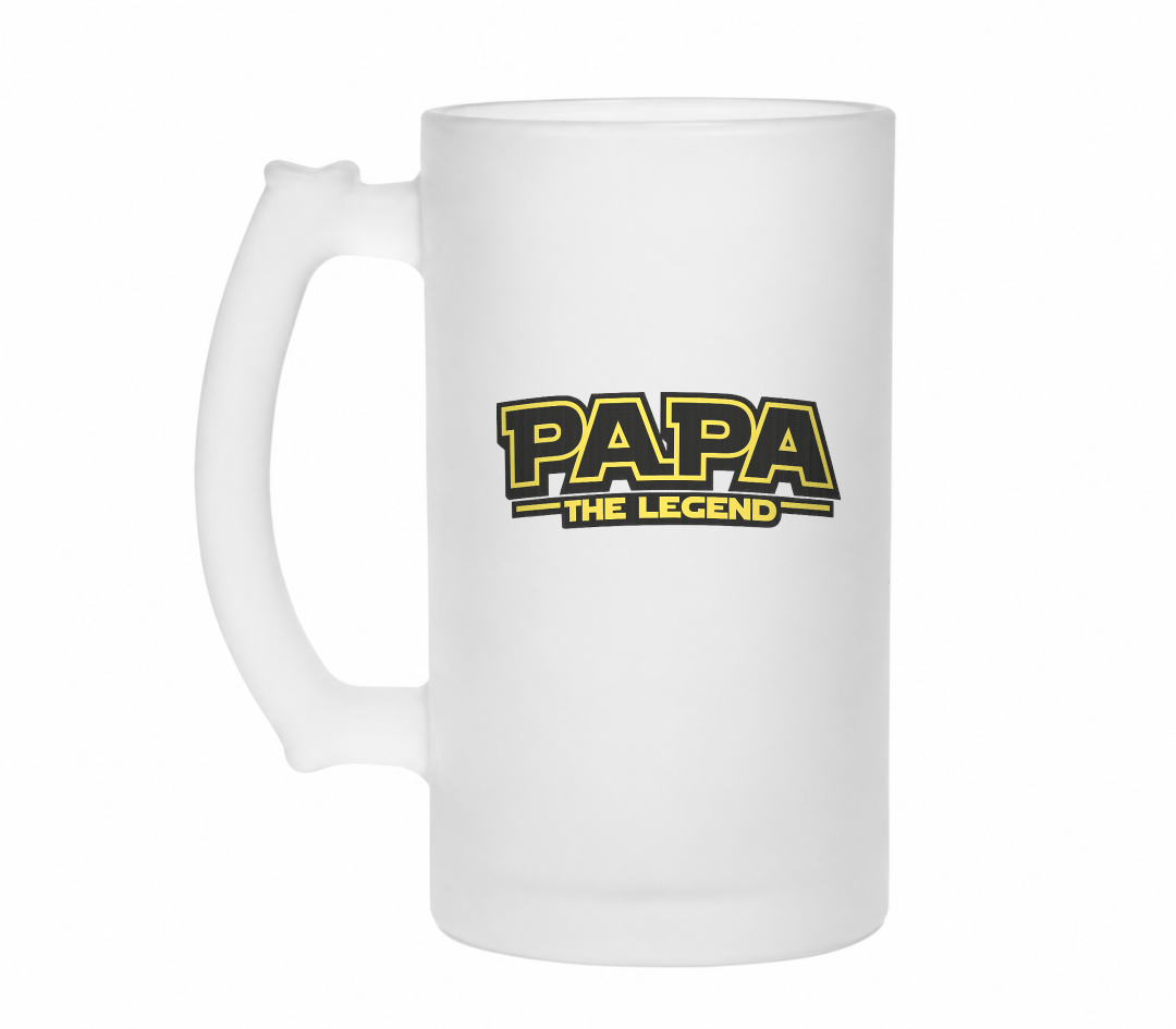 Papa the Legend | Bierglas