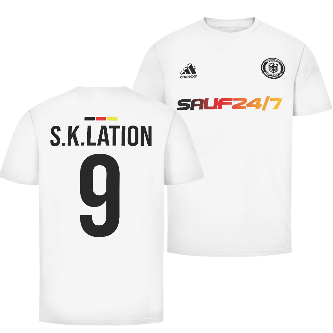 S.K.Lation Deutschland Fan Edition beidseitig | Unisex T-Shirt