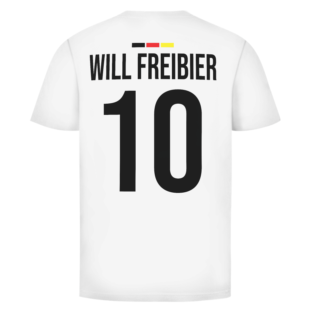 Will Freibier Deutschland Fan Edition beidseitig | Unisex T-Shirt