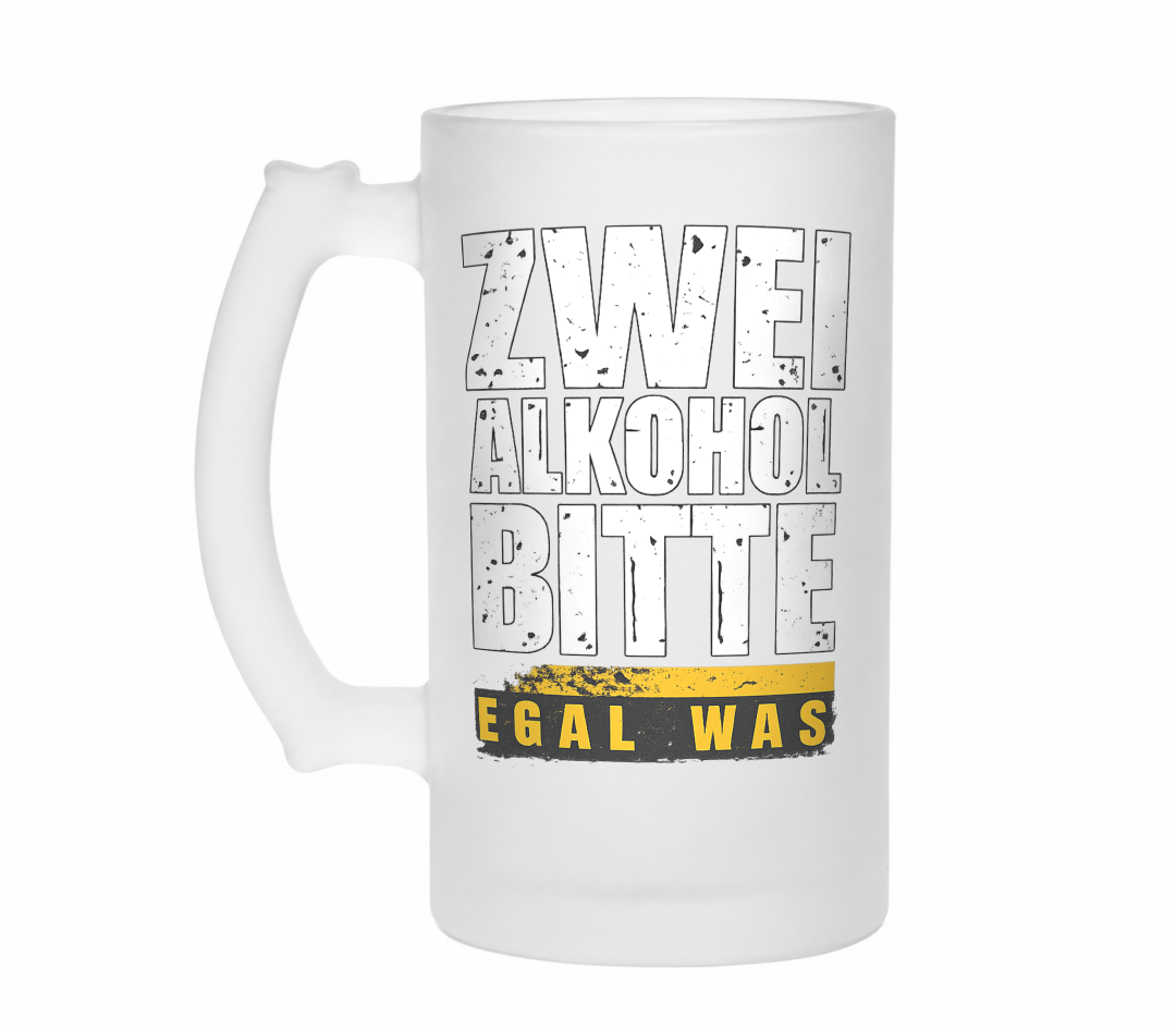 Zwei Alkohol bitte | Bierglas