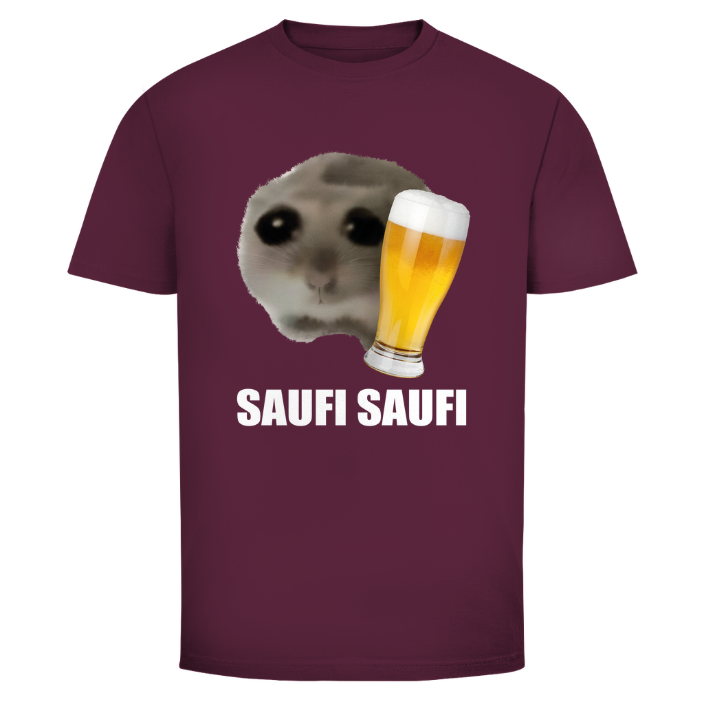 T-Shirt Männer- Saufi Saufi Meme