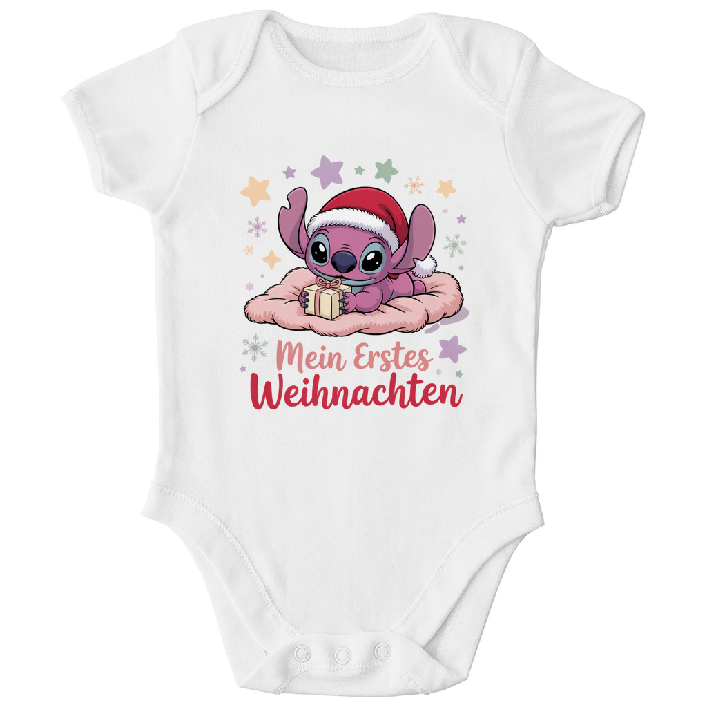 Mein erstes Weihnachten für Mädchen | Baby Body Kurzarm